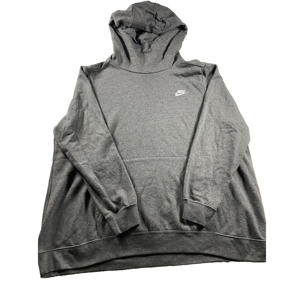 Nike Sportswear Club Fleece Funnel-Neck Hoodie Women's Size 2XL Gym Cowl